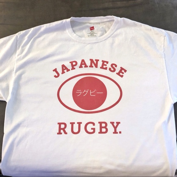 Hanes Other - Men’s Japanese Rugby T-Shirt, XL